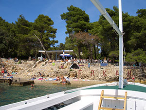 Plaža Frkanj - udaljenost cca 6km